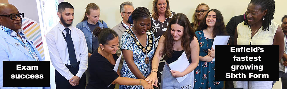 Sixth Form students exam success